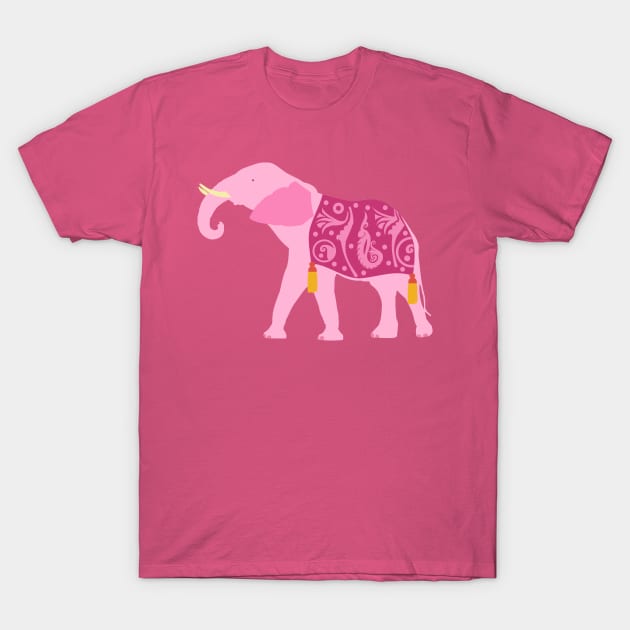 Pink Elephant Elephant T Shirt TeePublic